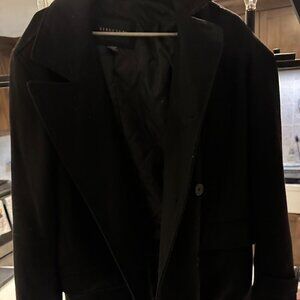Structure Black Size Large Peacoat